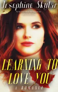 The cover of the book "Learning to Love You," featuring a young red-haired woman looking pensively off into the distance.